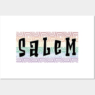 LGBTQ PATTERN AMERICA SALEM Posters and Art